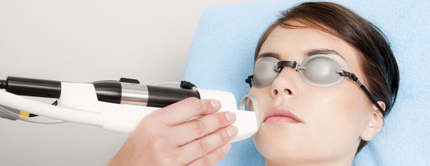 Wild laser rejuvenation of facial skin