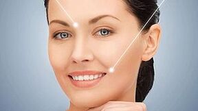 Fractional laser facial rejuvenation