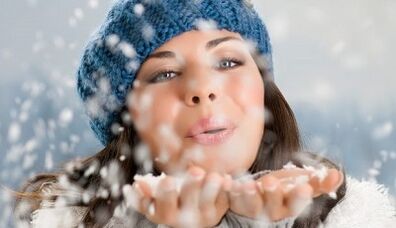 Cold keeps skin young